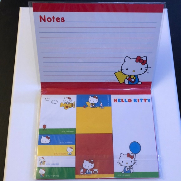 Hello Kitty Sticky Notes Set (New) - Picture 2 of 5